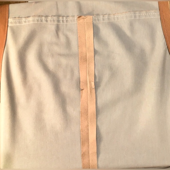 MCM front zip jumper-brown ultrasuede midi shift. 1970 retro/mod/hip. Size 8 EUC - Picture 9 of 12